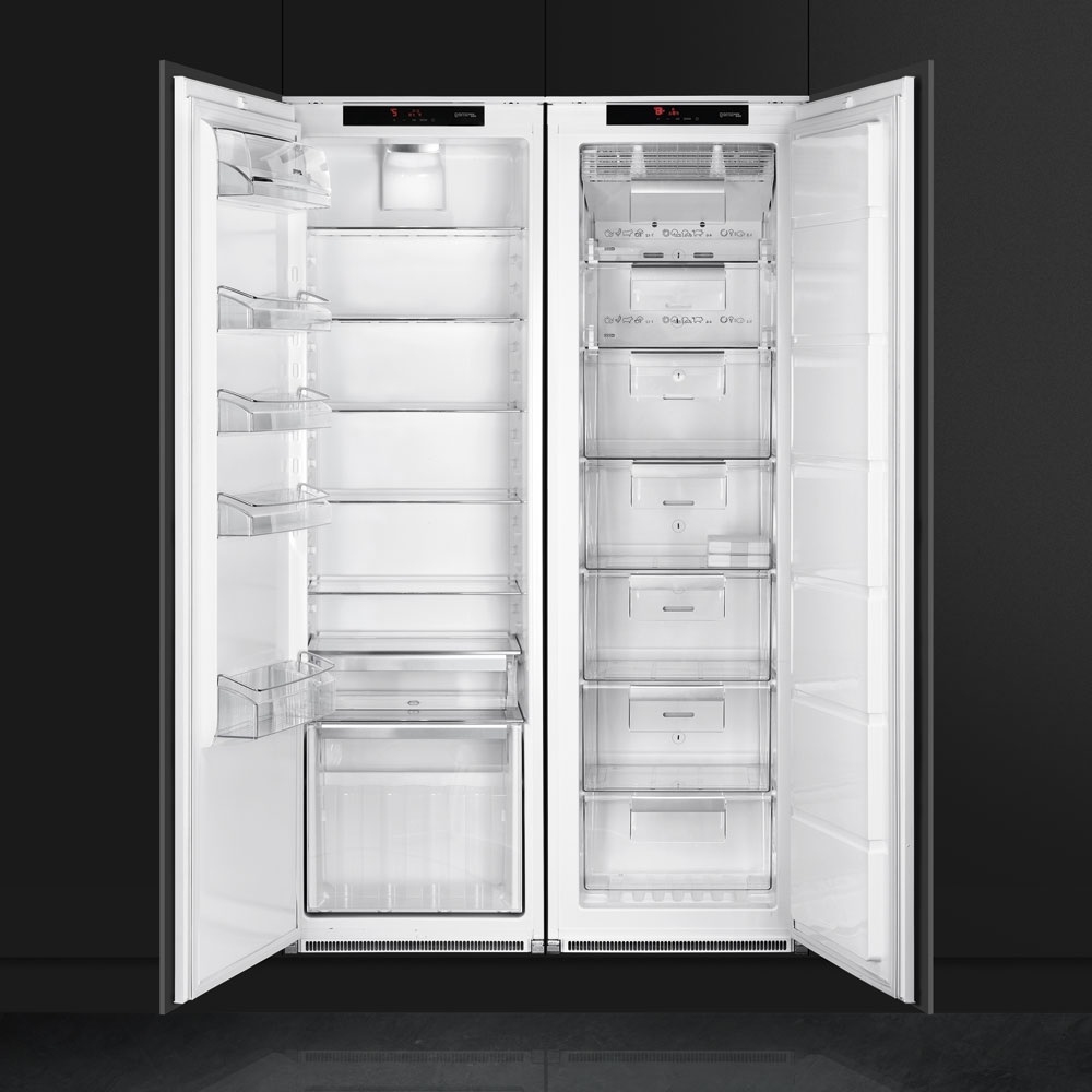 Холодильник через 1. Встраиваемый холодильник Smeg s7323lfld2p. Встраиваемый холодильник Smeg ri360rx. Холодильник Smeg s8l1743e. Smeg s8l1721f.