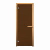 Дверь Стекло Бронза Матовая 1900х700 (коробка хвоя) левая