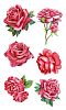 Красные розы DIVINO ST-0045 30*50 см