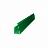 Профиль поликарбонатный ROYALPLAST UP торцевой 6мм Зеленый; 2.1м