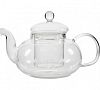 Чайник заварочный AROMA, объем:850 мл (боросиликатное стекло) арт.008246
