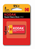 Батарейки Kodak 6F22-1BL SUPER HEAVY DUTY Zinc 