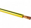 Провод ПуГВ (ПВ-3) 1х4,0 ГОСТ (300м), желто-зеленый TDM