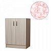 Шкаф кухонный под мойку ШКМ-5 80х60 (глубина-450) розовый мрамор (экзотик) г. Пенза