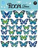 3301 RKA Сине-зеленые бабочки 2 листа Cтикер