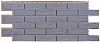 Панель фасадная EPF 58002/5800 Кирпич серо-голубой 1,13*0,48 м