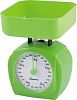 Весы кухонные механические HOMESTAR HS-3005М, 5 кг, цвет зеленый арт.004905