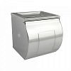 Держатель туалетной бумаги закрытый короб с пепельницей , 120х125х125 мм из нерж. 79909 BRIMIX