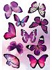 Бабочки ультрафиолет Декоретто АI 1001